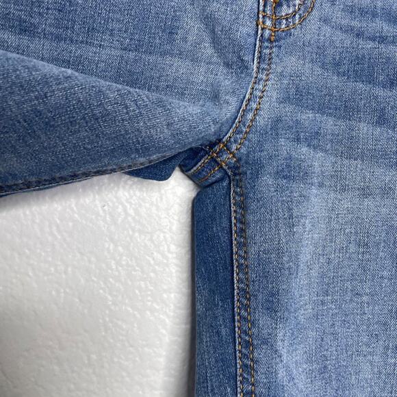 Refuge Womens Jeans Size 2 Denim Blue Distressed Skinny Leg Medium Wash Jeans - Picture 6 of 10